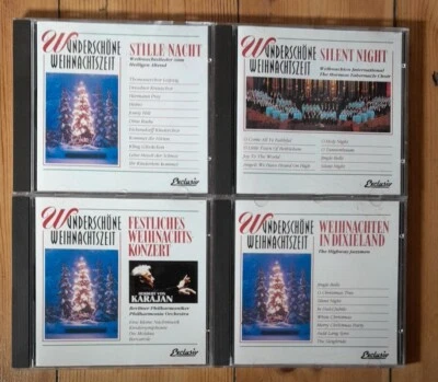 WUNDERSCHÖNE WEIHNACHTSZEIT 4xCD SAMPLER | LIKE NEW | Classical + Jazz + Folk - Bild 1 von 2