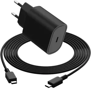 25W USB C Schnell Ladegerät für Samsung Galaxy A55 A53 A70/Z Flip4 5 3/ W24 W23 - Bild 1 von 6