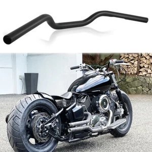 Motorcycle Handlebar 7/8" Drag Bar Black For Kawasaki Vulcan VN 500 800 900 1600 - Imagen 1 de 12