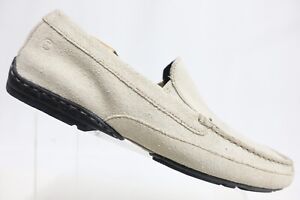 ROCKPORT Suede Venetian Sandy Tan 10 M Men Driving Moccasin Loafers