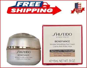 SHISEIDO BENEFIANCE Wrinkle Smoothing EYE Cream 0.5oz/15 ml Lift Ultimune - Picture 1 of 1