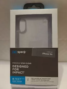 Speck Presidio Stay clear Case for iPhone XR , 8 Feet drop tested. Clear - Picture 1 of 3