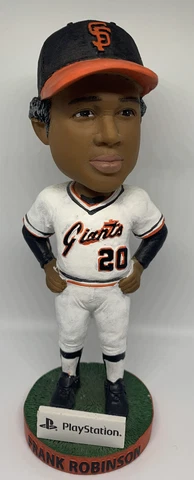 San Francisco Giants Frank Robinson Bobblehead 2017 Playstation Sponsor Cover