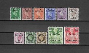 BOIC/SOMALIA 1950 SG S21/S31 MNH - Picture 1 of 2