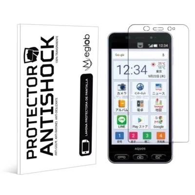 ANTISHOCK Protector Pantalla para Sharp Simple Sumaho 2 Foto 1 de 4