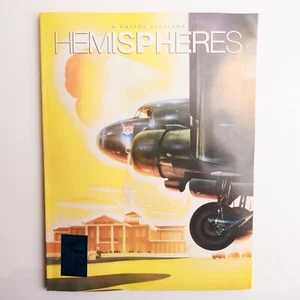 Vintage United Airlines Hemispheres Magazine 75th Anniversary Commemorative 2001 - Picture 1 of 8