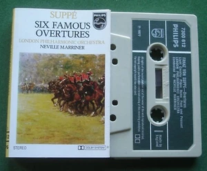 Suppe Six Famous Overtures LPO Marriner Casette Tape - TESTED - Picture 1 of 2