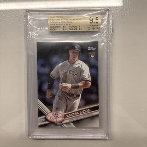 2017 Aaron Judge Topps Factory Set Rookie Variation New York Yankees BGS 9.5   - Picture 1 of 4