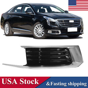 For 2018-2019 Cadillac XTS Fog Lamp Light Cover Lower Grille Chrome Trim Right