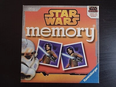Disney STAR WARS MEMORY : JEU DE MEMOIRE ( Ravensburger - 2015 ) - Photo 1/2