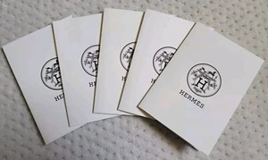 Lot of 5 HERMES logo receipt cover holder - Picture 1 of 2
