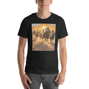 Stampeding Horses Unisex T-Shirt - Bild 1 von 17