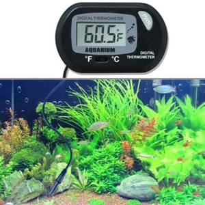 Digital LCD Display Thermometer Aquarium Fish Tank Temperature Water HOT - Picture 1 of 14