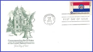 USA4 #1656 U/A ARTMASTER FDC   Missouri State Flag - Picture 1 of 1