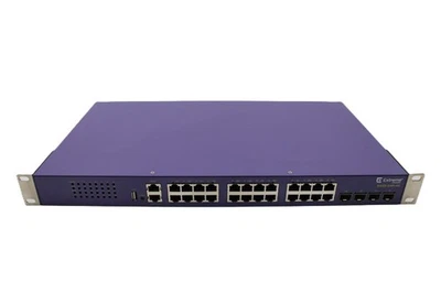 Extreme Networks X435-24P-4S 24-Port Gigabit Edge Switch TESTED - Image 1 of 2