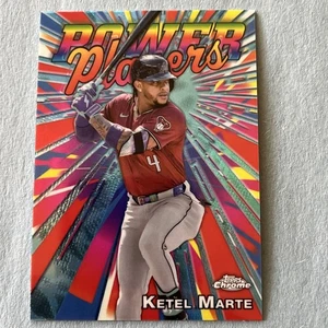2025 Topps Chrome PP-4 Power Players Ketel Marte Arizona - Picture 1 of 2