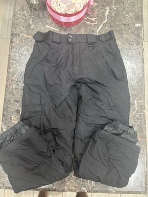 Pantalones de esquí/snowboard Sport Essentials negros de nailon talla M RN 88762 Foto 1 de 4