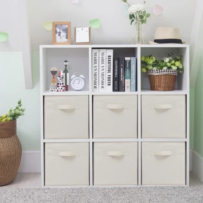 Storage Cubes, 11 Inch Cube Storage Bins, Set of 6, Fabric Foldable Storage B... - Image 1 of 4