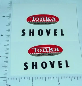 Pair Tonka Shovel (Post 1962) Stickers TK-093 - Picture 1 of 1