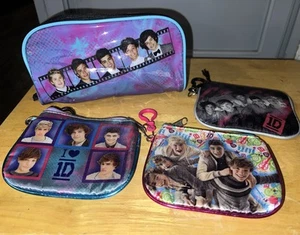 Menge 4 Make-up/Federtasche Geldbörse Schlüsselanhänger One Direction - Bild 1 von 4
