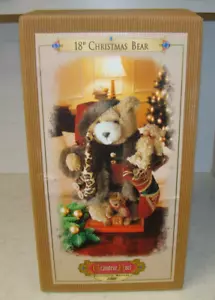 Grandeur Noel 18" Christmas 2000 Bear Collector's Edition with Original Box - Picture 1 of 13