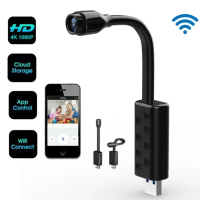 Mini USB IP Kamera Wireless WiFi Sicherheit Audio Camcorder Nachtversion - Bild 1 von 4