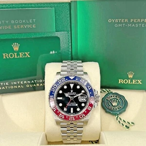 2025 Rolex GMT-Master II "Pepsi", Jubilee, Unworn Full Set, 126710BLRO - Picture 1 of 12