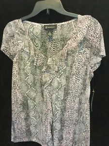 Fashion Women's Summer Mesh Sheer Cap-Sleeve Casual T-shirt Top Blouse Size M - Picture 1 of 4
