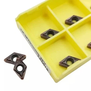 DCMT070208-MV LF6018 DCMT21.52 CNC Indexable Carbide Turning Inserts for SDJCR/L - Picture 1 of 7