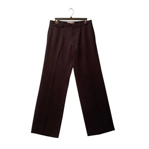 Ines De La Fressange Paris Womens Black Dress Trousers/Pants Wool Blend NWT SZ 6 - Picture 1 of 10