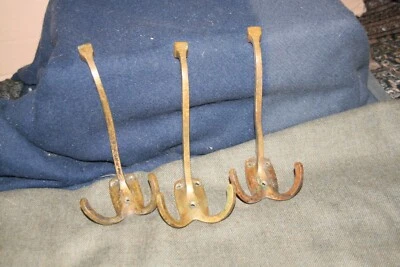 3 porte manteaux en bronze made in Germany vers 1900 art nouveaux. ** - Photo 1/4