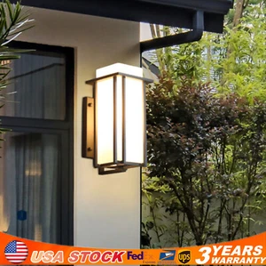 LED Wall Light Sconce Waterproof Outdoor Modern Lamp Exterior Wall Fixture 110V - Picture 1 of 15