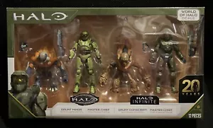 HALO INFINITE 20 YEARS COMBAT EVOLVED 4 PACK 12PCS - Picture 1 of 2