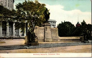 Tarjeta postal conmemorativa McKinley del Capitolio del Estado de Columbus Ohio Ohio OH - Imagen 1 de 2