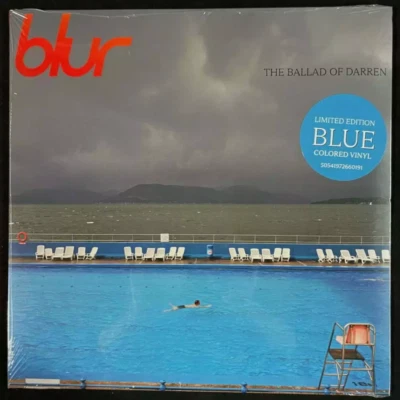 Blur - The Ballad Of Darren [Indie-Exclusive Blue Vinyl] NEW Sealed Vinyl - Image 1 of 2