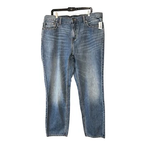 Old Navy Athletic Taper Built in Tough Denim Jeans Mens Sz 42X32 New - Picture 1 of 11