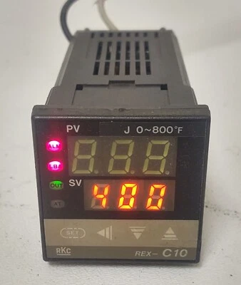 🔥 (3 PCS LOT) RKC-REX-C10 Temperature Controllers PID - Image 1 of 4