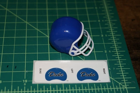1990's Duke Blue Devils ORIGINAL FACTORY NCAA mini gumball football helmets ACC Cover