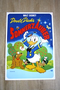 Donald Duck's Sommerzauber Walt Disney Original Kino-Kleinplakat EA 1984 - Bild 1 von 1