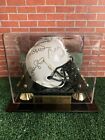 2012 Tostitos Homecoming Party Bowl Autographed Mini Helmet With Display Stand