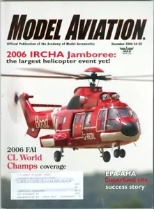 MODEL AVIATION Magazine December 2006 Super Chipmunk ARF - Picture 1 of 2