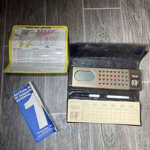 1979 Vintage Mattel Electronics Thoroughbred Horse Race Analyzer