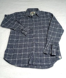 Free Planet Flannel Shirt Men's Large Long Sleeve Button Up Shirt - Picture 1 of 10