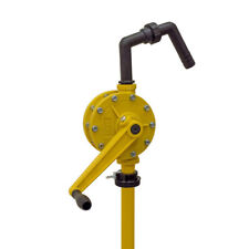 Tera Pump Manual Plastic Rotary Drum Pump fits 15-55 Gal Drum Barrels - 10 gpm