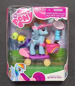 New! My Little Pony Friendship is Magic Riding Along Rainbow Dash 2010 NIB