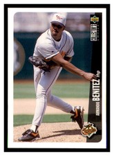 1996 Collector's Choice #52 ARMANDO BENITEZ Baltimore Orioles ~D6G