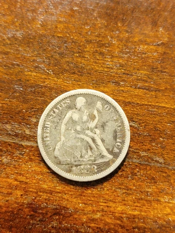 1883 Seated Liberty Dime-Scarce Better Date Cover