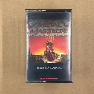 METAL MASSACRE Cassette Tape 80s Metal Thrash VOLUME 8 OVERLORDE SANCTUM WARGOD - Picture 1 of 6