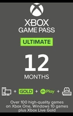 Xbox Game Pass Ultimate 12 Months! 🔥 NO CODE 🔥 FAST DELIVERY! HELP PROVIDED🔥 • 24£