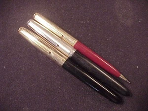 PARKER 21'S, 3 INC. 2 F.P. AND ONE MECH PENCIL - Picture 1 of 7